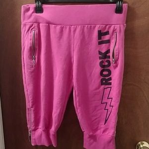Abbey Dawn Sweat Pants/Capri/Shorts - Size XL